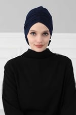 Aisha's Design Güllü Penye Bone,B-21 Lacivert
