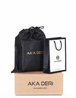 Aka Deri Siyah El Çantası 112 1