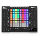 Akai Professional APC64 Ableton MIDI Kontrol Cihazı, 8 Dokunmatik Şerit, Adım Sıralayıcı, 64 RGB Hıza Duyarlı Pedler, CV Kapıları, MIDI Giriş ve Çıkış, USB-C - Seçenekler: APC64, APC MINI 2