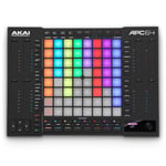 Akai Professional APC64 Ableton MIDI Kontrol Cihazı, 8 Dokunmatik Şerit, Adım Sıralayıcı, 64 RGB Hıza Duyarlı Pedler, CV Kapıları, MIDI Giriş ve Çıkış, USB-C - Seçenekler: APC64, APC MINI 2