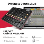 Akai Professional MIDIMIX - USB MIDI Controller Mikseri Atanabilir ve Ana Kısıcılara Sahip, 24 Düğme ve 16 Düğme, Ableton Live ile 1-1 Eşleştirme