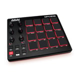 Akai Professional MPD218 - USB MIDI Pad Controller ve Bateri Makinesi, MPC Pedleri, Atanabilir Düğmeler, Nota Tekrarı ve Maksimum Ses Şiddeti Düğmeleri, Prodüksiyon Yazıl - Seçenekler: MPD218, LPD8MK2