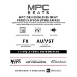 Akai Professional MPK Mini Play MK3 - MIDI Klavye Controller Dahili Hoparlör ve Dinamik 25 Tuş Yatağı, MPC Pedleri ve Yazılım Paketi Dahil