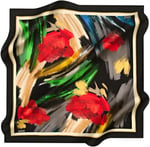 Aker Desenli Eşarp, 90x90, 5003146360, Kırmızı, kadın