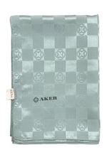 Aker Monogram Dama Şal - Gümüş Mavi 971