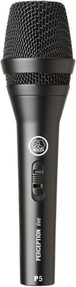 AKG P5 S On/Off Tuşlu Dinamik Mikrofon - Seçenekler: P5s, P3s, P5i