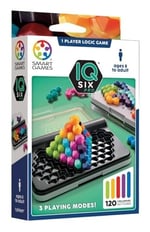 Akıllı Oyunlar - IQ Six Pro, 120 zorluk içeren bulmaca oyunu, 3 oyun modu, 8+ yıl