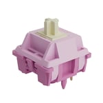 Akko V3 Creamy Purple Pro klavye anahtarı, mekanik oyun klavyesi, 5-Pin 30gf dokunmatik anahtarlar (45 adet)