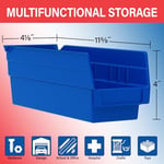 Akro-Mils 30120 12 4-inç 4-inç Regal oyuncak-Box, 24-inç-Pack, 30120
