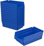 Akro-Mils 30130 12 inç – 6 4-inç Açık plastik çöp kutusu Box Regal kuş yuvası, 12 adet, 30130