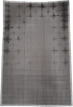 Aksesuar 50x33 cm Plastik Kanvas Plaka Siyah Renk
