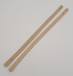 Aksesuar Gerçek Deri 35X1.2 Cm Ham Doğal Renk Sapı
