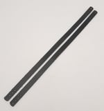 Aksesuar Gerçek Deri 35X1.2 Cm Siyah Renk Sapı