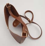 Aksesuar Taba Suni Deri 120x2 cm Saplı Deri Seti Light Gold Metalli