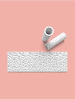 AKTASTORE Hamur Seramik Polimer Kil Desen Verici Rulo Silindir 10 Cm Uzunluk 0882-2