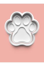 AKTASTORE Köpek Patisi Kurabiye Kalıbı Ve Şeker Hamuru Kalıbı