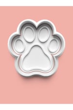 AKTASTORE Köpek Patisi Kurabiye Kalıbı Ve Şeker Hamuru Kalıbı