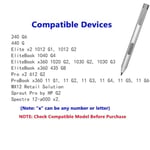 Aktif Kalem 1FH00AA - Dijital Kalem - 2 Düğme - Doğal Gümüş - ProBook x360 11 G1, Elite x2 1012 G2, Pro x2 612 G2 için