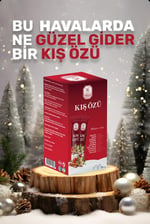 Alaçatı Değirmeni Hibiskus, Havlıcan ve Zencefil İçeren Çay Kış Özü
