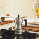 Alessi Pulcina İndüksiyon Tabanlı Espresso Makinesi Mokapot