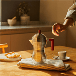 Alessi Pulcina İndüksiyon Tabanlı Espresso Makinesi Mokapot