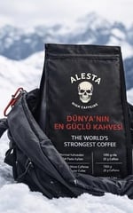 Alesta Coffee&Roastery Yüksek Kafeinli Öğütülmüş Filtre Kahve 1000 Gr.