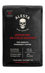 Alesta Coffee&Roastery Yüksek Kafeinli Öğütülmüş Filtre Kahve 1000 Gr.
