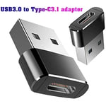 Alfais 4429 USB 3.0 to Type C 3.1 Şarj Data Çevirici Dönüştürücü Adaptör
