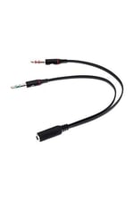 Alfais 4457 Kulaklık Mikrofon Çevirici Ayırıcı Dönüştürücü Çoklayıcı Adaptör