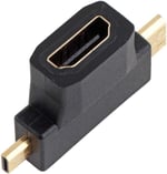 Alfais 4524 Mini -Micro Mikro HDMI Çevirici Dönüştürücü Adaptör