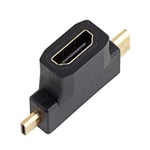 Alfais 4524 Mini -Micro Mikro HDMI Çevirici Dönüştürücü Adaptör