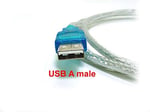 Alfais 4891 Usb Rs232 Çevirici Dönüştürücü 9 pin Uydu Receiver Güncelleme Kablosu