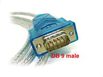 Alfais 4891 Usb Rs232 Çevirici Dönüştürücü 9 pin Uydu Receiver Güncelleme Kablosu