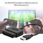 Alfais 5023 Usb To Ps2 PC Bilgisayar Oyun Kolu Çevirici Dönüştürücü