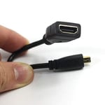 Alfais 5139 Micro Mikro Hdmi Çevirici Dönüştürücü Adaptör Kablosu 15cm