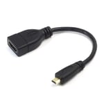 Alfais 5139 Micro Mikro Hdmi Çevirici Dönüştürücü Adaptör Kablosu 15cm
