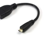 Alfais 5139 Micro Mikro Hdmi Çevirici Dönüştürücü Adaptör Kablosu 15cm