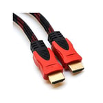 Alfais Al-4241 HDMI Kablosu 1.4B 3D 10 Metre Ara Bağlantı Erkek-Erkek, Siyah
