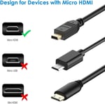 Alfais Al-4281 Micro-Mikro HDMI TV Kablosu Tablet/Laptop