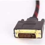 Alfais Al-4600 HDMI to Dvi 24+1 Çevirici Dönüştürücü Monitör Kablosu