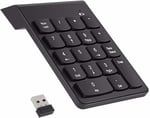 Alfalink AL-2021 USB Numpad Keypad Kablosuz Numerik Klavye USB Numaratör Tuş Takımı