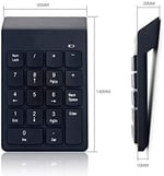 Alfalink AL-2021 USB Numpad Keypad Kablosuz Numerik Klavye USB Numaratör Tuş Takımı