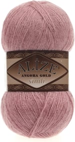 Alize Angora Gold Simli El Örgü İpi 5 Adet (Deniz Köpüğü 515)