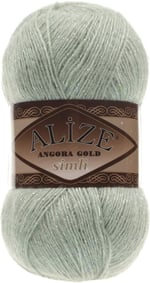 Alize Angora Gold Simli El Örgü İpi 5 Adet (Deniz Köpüğü 515)