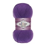 Alize Cotton Gold El Örgü İpliği 5 Adet (Mor 44)