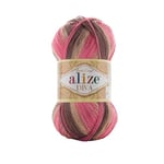 Alize Diva Batik Merserize İp Yazlık Bikini Bustiyer Bluz Örgü İpi 5 Adet (7829)