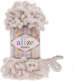 Alize Puffy El Örgü İpi, Parmak Örgü İpi 5 Adet (Pembe 31)