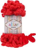 Alize Puffy El Örgü İpi, Parmak Örgü İpi 5 Adet (Pembe 31)