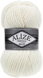 Alize Superlana Maxi El Örgü İpliği 100 gr 390 Vişne