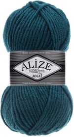 Alize Superlana Maxi El Örgü İpliği 100 gr 390 Vişne